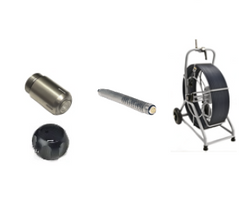 Radiodetection P542 640Hz 60m Rod (25mm or 50mm) PAL Camera Plumbers Systems