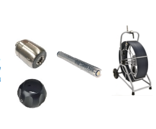 Radiodetection P542 640Hz 60m Rod (25mm or 50mm) PAL Camera Plumbers Systems