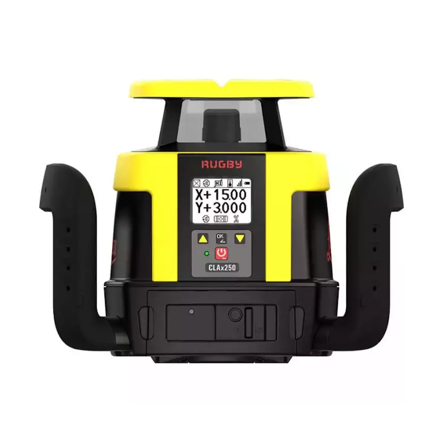 Leica Rugby CLAx 550 Hz/Vt Dial-In Dual Grade Laser ±8% with Combo+ receiver & Li-Ion