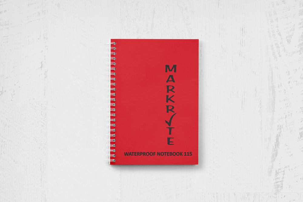 MarkRite BKS106S Two Ruled Vertical & Lines - Side Opening Notebooks