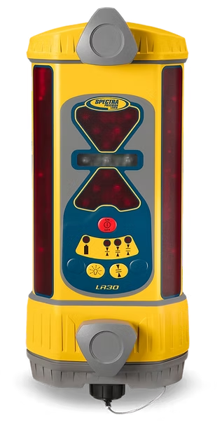 Spectra LR30 Machine Control Display Receiver with Magnetic Mount