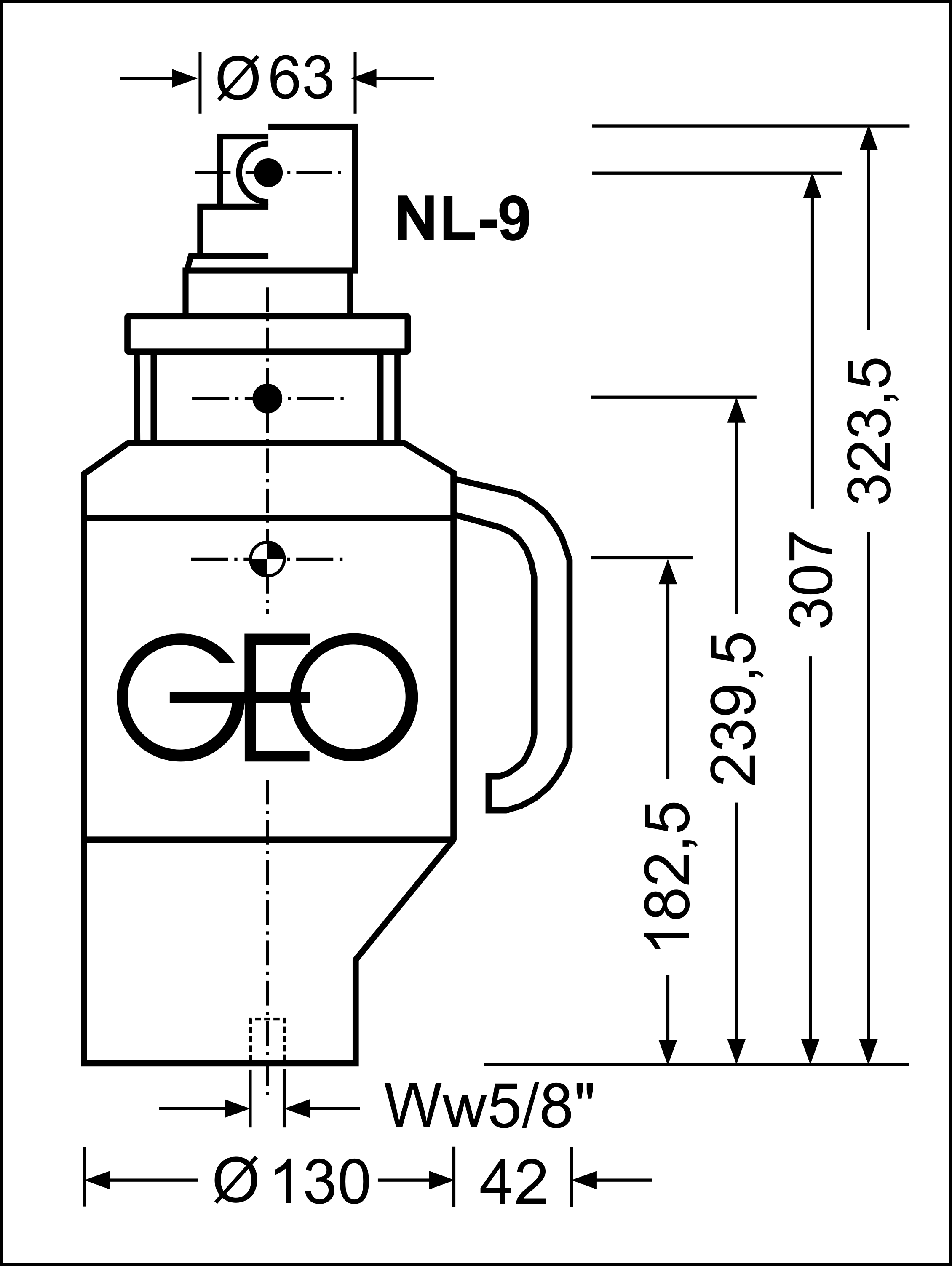 NL-9 Fully Automatic 2 Inclination Laser