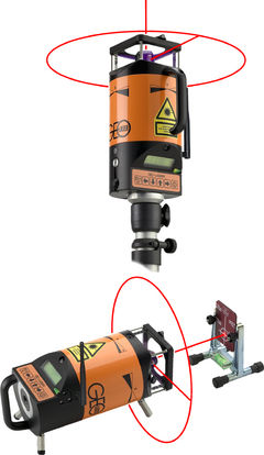 GEO-Laser UL-89L Red Beam Fully Automatic Rotating Universal Laser