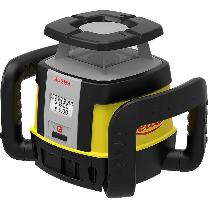 Leica Rugby CLH & CLX300 w/ Combo Rotating Laser Level, Li-ion batteries & Charger
