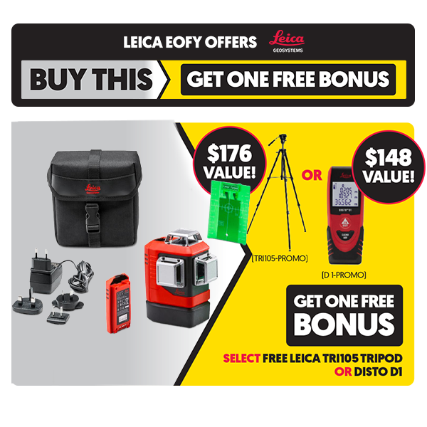 Leica LINO L6GS-1 Li-ion 3x360° Green Beam Multi Line Laser Combo Kit With Soft Case