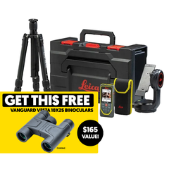 Leica Disto X6 Laser Distance Meter P2P Kit- Incl. DST 360-X Adapter & TRI 120 + Case