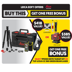 Leica Disto X6 Laser Distance Meter P2P Kit- Incl. DST 360-X Adapter & TRI 120 + Case