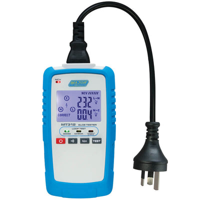 MT312 - RCD/ELCB Loop&Polarity Tester