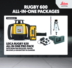 Leica Rugby 620 All in One Pro Pack PK with RE160 mm RCVR