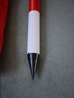 Laserman Ranging Pole 2x1m with 20cm Graduations