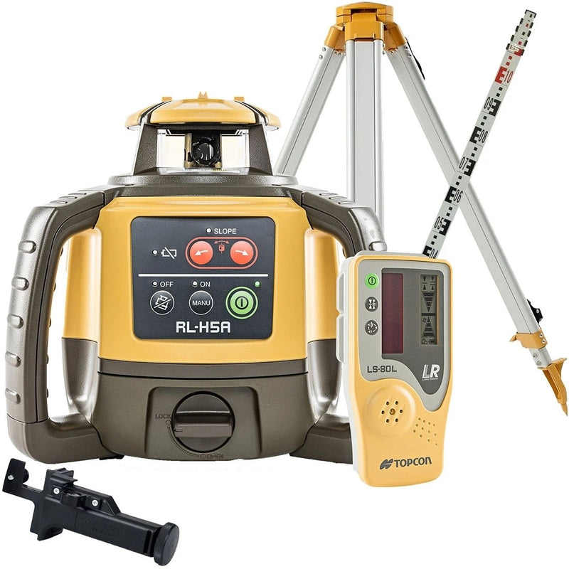Topcon RL-H5A Rotating Laser Combo