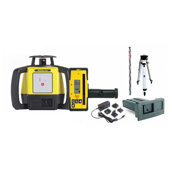 Leica Rugby 610 All in One Pro Pack PK with RE160 mm RCVR