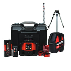 TUF 208RKIT and TUF1.2XLR (Rotating laser kit + crossline kit) - Red