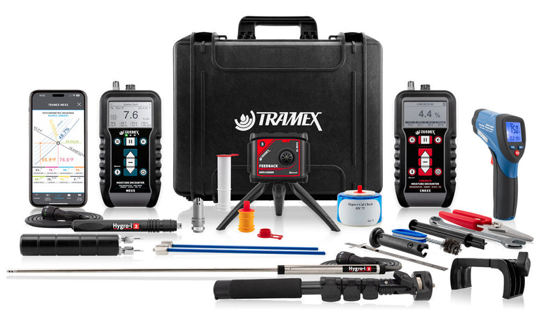 Tramex WDMK-X Water Damage Restoration Master Kit X