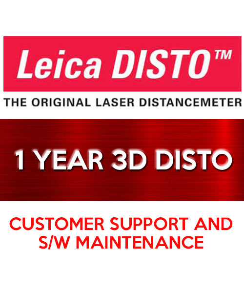 Leica 1 year 3D Disto Customer Support and S/w Maintenance