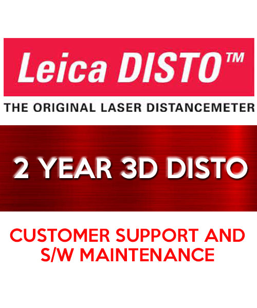 Leica 2 year 3D Disto Customer Support and S/w Maintenance