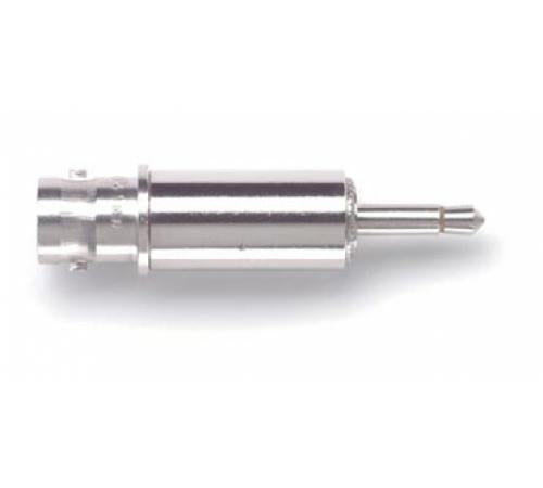 Fluke Pomona 3837 BNC (F) To Two Conductor 0.14 In (3.58 mm) Dia. Tini Plug (item no. 1924380)