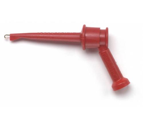 Fluke Pomona 4826 Minigrabber® Test Clip With Pin Tip Jack, Availible In (Black / Red) (item no. 1659559, 1659567)