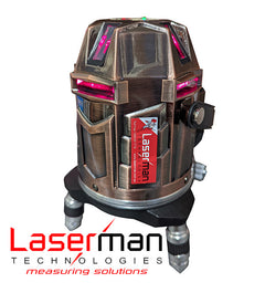 Laserman 4V4HGPR Red Beam Multiline Laser Level