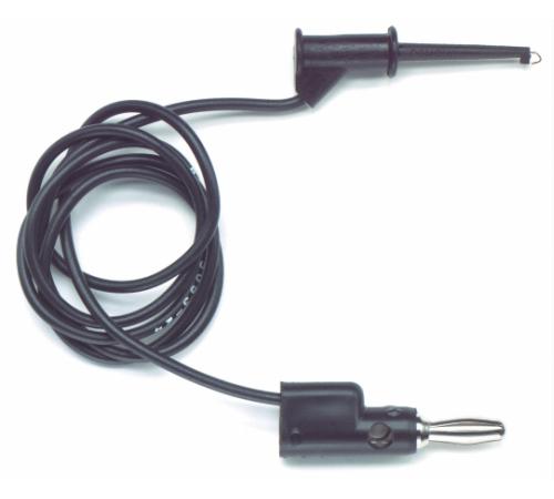 Fluke Pomona 5053-48 Micrograbber® Test Clip To Stacking Banana Plug Patch Cord (item no. 1916871, 1916880)