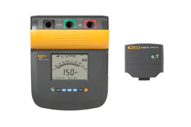 Fluke 1555 FC 10kV Insulation Tester W/ IR3000 FC Connector (item no. 4977519)