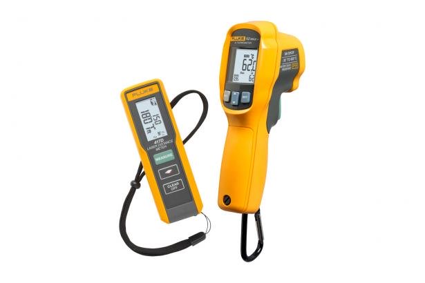 Fluke 417D Laser Distance Meter / 62 MAX+ IR Thermometer Kit