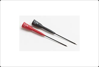 Fluke Extended Fine Point Tip Adapter Set (red and black) (item no. 2742690)