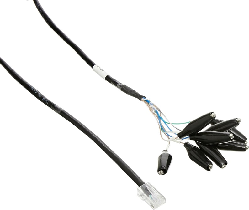 Fluke CLIP-SET RJ45 to 8-clip Test Leads for CableIQ and MS2 (Item no. 4821294)
