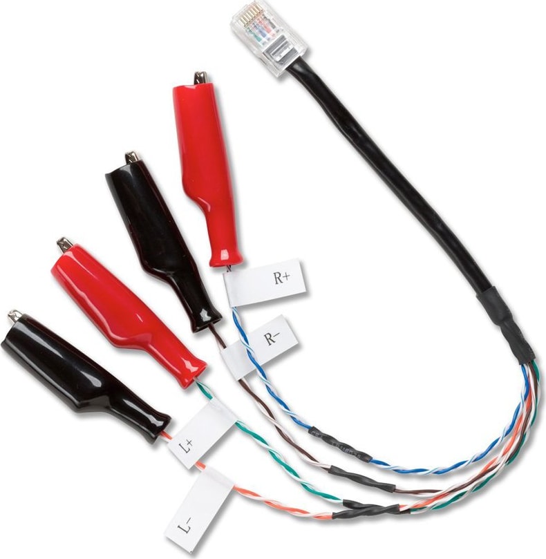 Fluke CIQ-SPKR CableIQ Speaker Wire Adapter (Item no. 2398632)