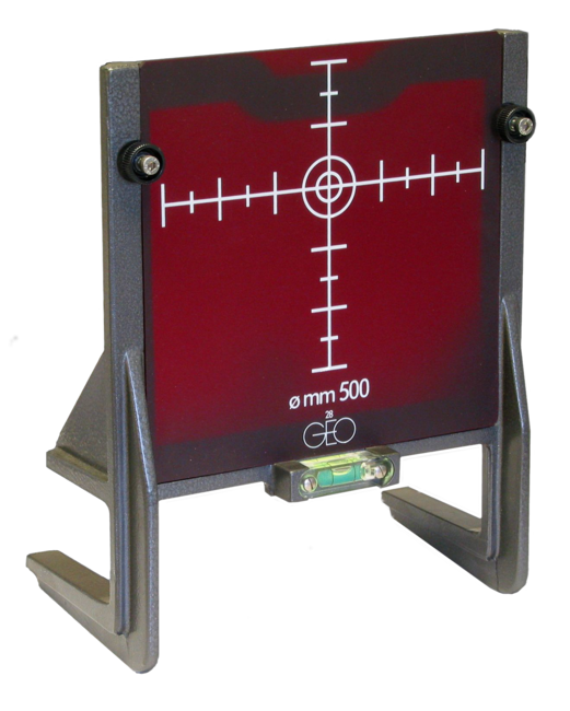 GEO-Laser Red Large Target Frame with Plexi