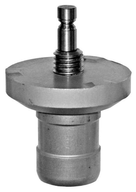 GEO-Laser Plug-in Spigot Adapter d = 34, D = 65mm, Socket Pin D = 9.9mm x 22