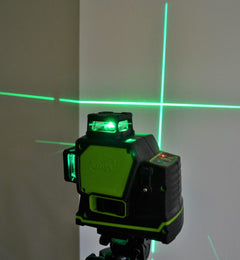 Imex LX3DG 3 x 360° Green Multiline Beam laser level Green