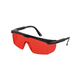 geo-FENNEL Laser Intensive Glasses Red for Pipe Lasers