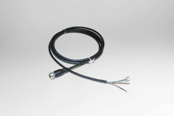 Z-Laser KB4g (2m, 5m, 10m, 25m) Cable & adapter, female connector with “screw plug”, straight, 4 wires, shielded