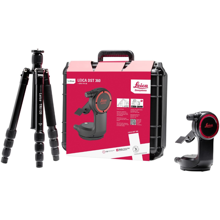 Leica Disto DST 360 Laser Measure Precision Measuring Mount & Tripod