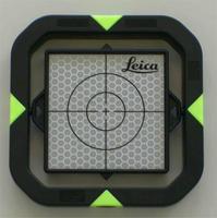Leica Flat Prism set with poles, bubble and point