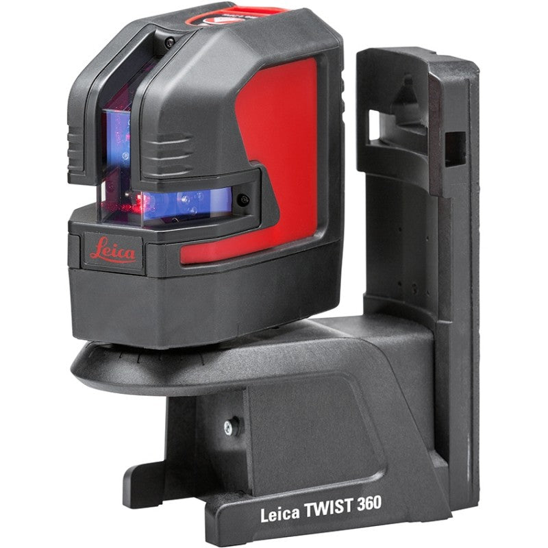 Leica Lino P5-1 5 Dot Laser Level with Hard Case & Alkaline Batteries