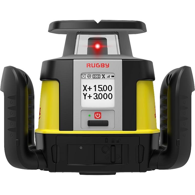 Leica Rugby CLH & CLX400 w/ Combo Rotating Laser Level with Li-ion batteries & charger