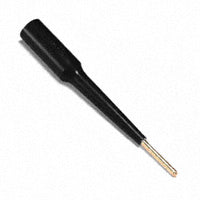 Fluke Pomona 3565 Banana Plug Test Adapter With .093 Pin, (Black, Red) (item no. 1632305, 1632310)