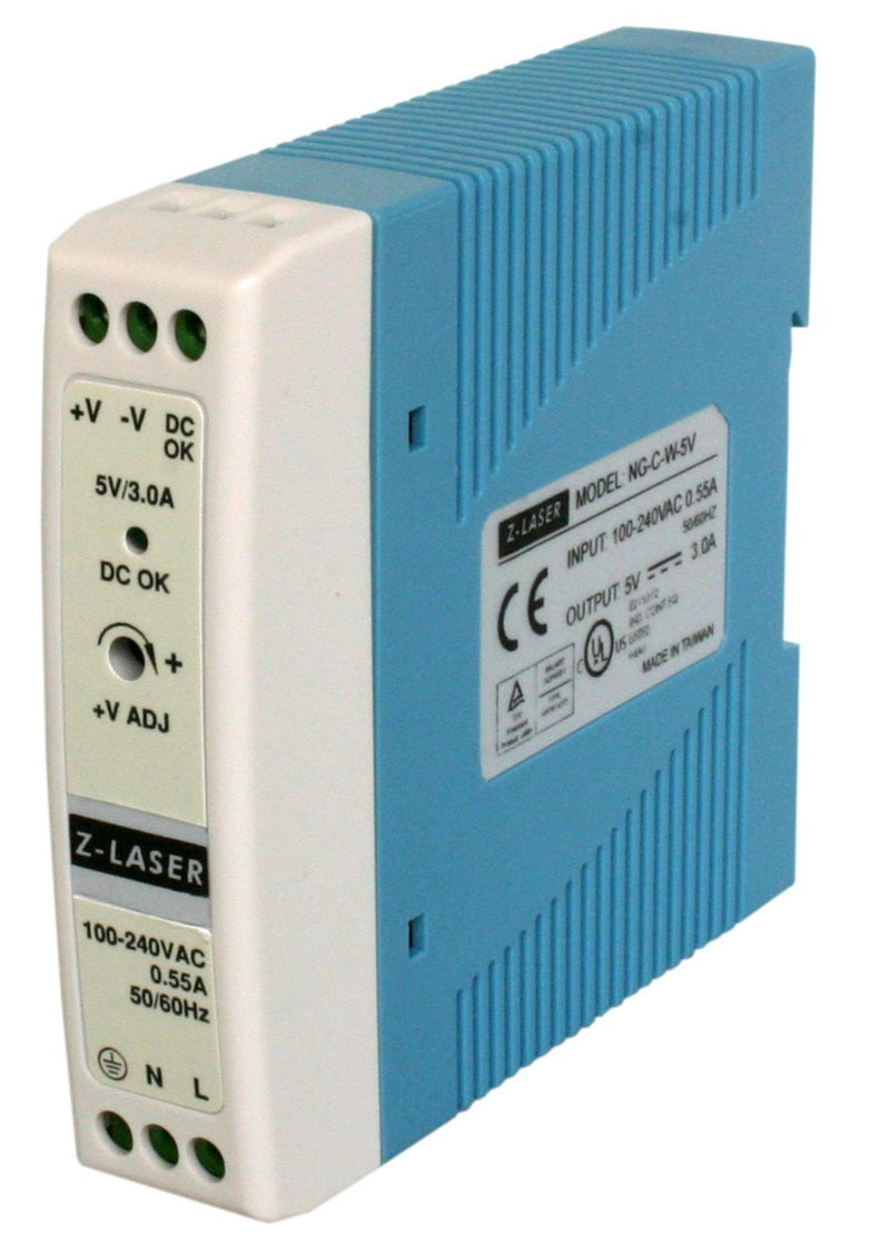 Z-Laser NG-C-W-5M Power supply unit for DIN rail in switch cabinet