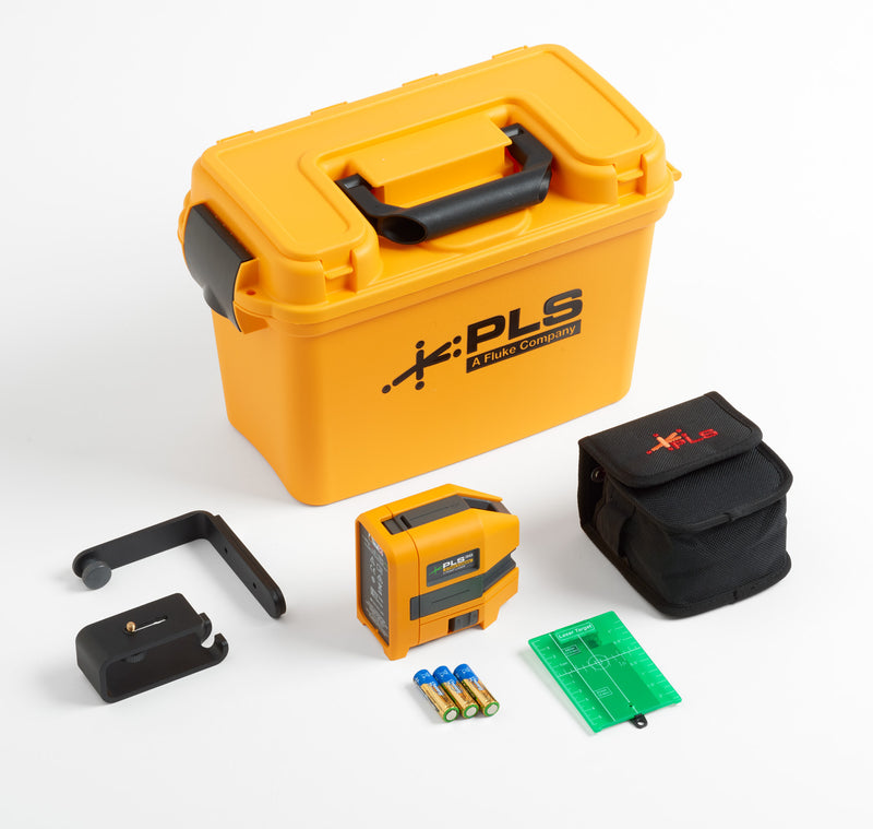 Fluke PLS 3G KIT Green 3-Point Laser Level Kit