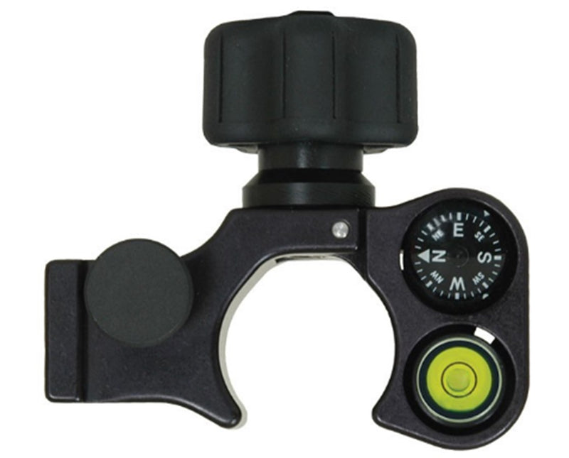 Laserman Pole Clamp With Compass and 40-minute Vial