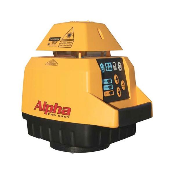 Pro Shot Alpha Rotary Laser Level with R9 Laser Receiver