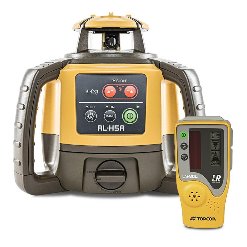 Topcon RL-H5A Rotating Laser Level with Receiver