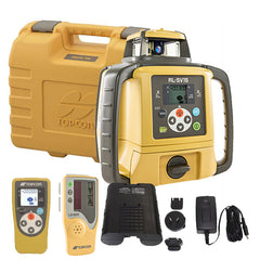 Topcon RL-SV1S Single Grade Rotary Laser Level with LS-80 Receiver and NiMH Rechargeable battery
